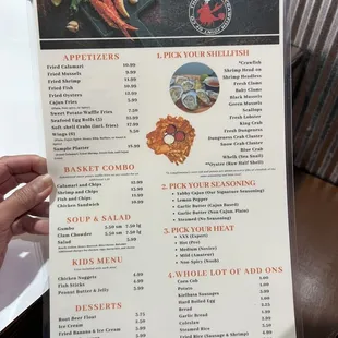 Menu October 2022