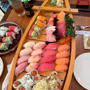 Sushi boat!