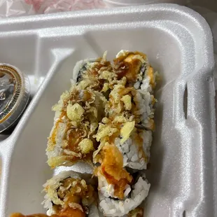 Shrimp tempura roll
