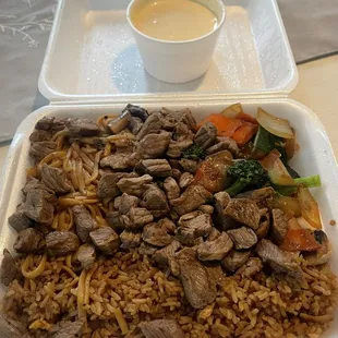 Sirloin Steak Hibachi to go with