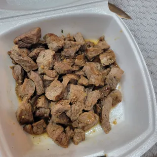 Hibachi steak.