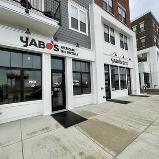 Front of the restaurant