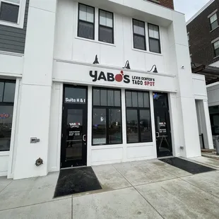 Front of the restaurant