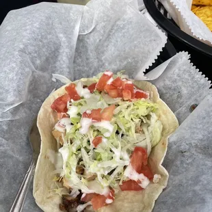 Chicken Bacon Ranch Taco