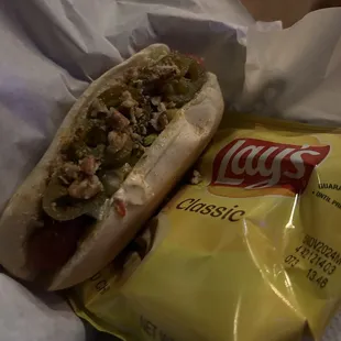 The Lorraine hot dog