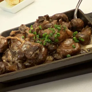 Red Wine-braised Mushrooms