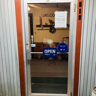 Entry way door