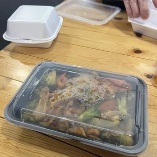 Broccoli chicken and cashews