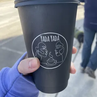 Lavender matcha latte