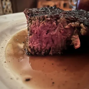 Steak was more rare than asked for