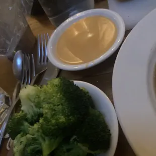 Broccoli and &quot;cheese&quot;