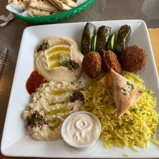 Vegetarian Plate