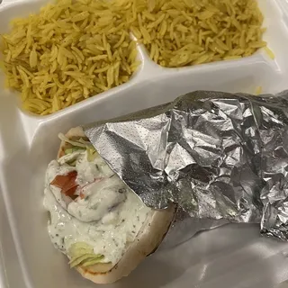 Beef & Lamb Gyro Sandwich