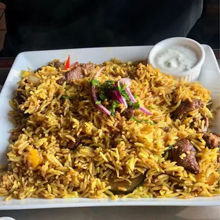Chicken Biryani Plate