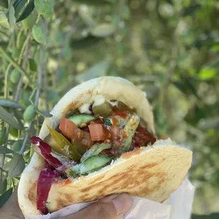 Falafel pita