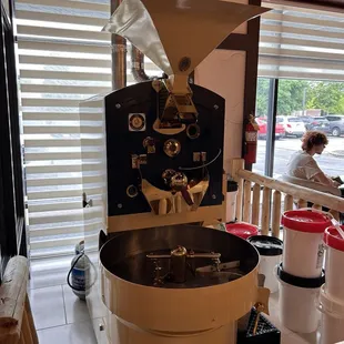 The coffee roaster!