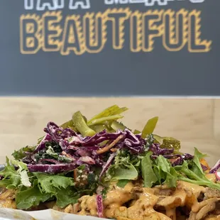 Loaded Shawarma fries