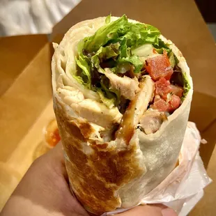 Chicken Sharwama Wrap- so good!!