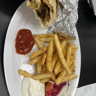 4. Chicken Shish Kebab sandwich