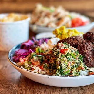 Quinoa Falafel Bowl