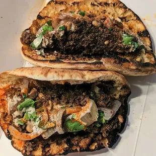 Kibbeh Pita Tacos | Instagram: @telephonesmoothie