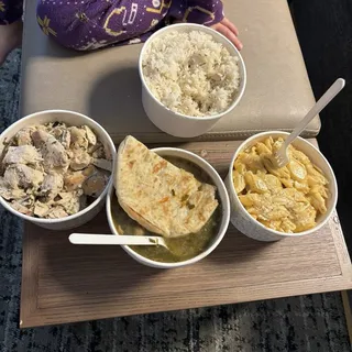 Family Meal 1 Rotisserie Chicken 3 Mezzes