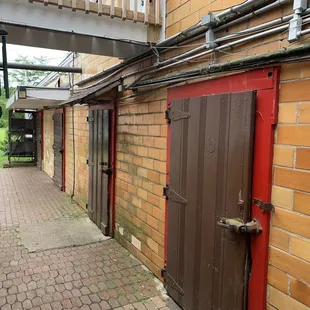 Building beside the cheese house