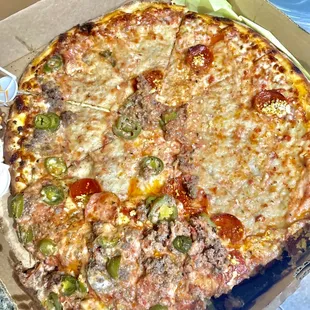 Just got this beauty delivered, four pepperonis made it. How do you drop this off at your customers house?