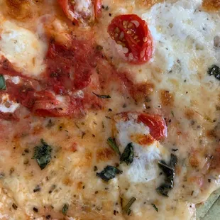 Margarita pizza. Like warm