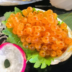 Ikura(salmon egg) sashimi