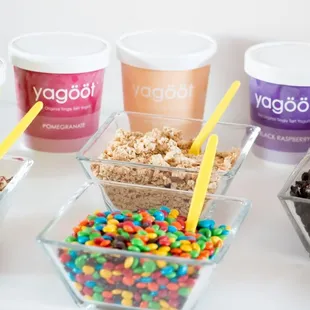 We've got tons of toppings to choose from, and we cater too!