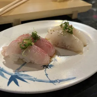 Sea bass &amp; halibut
