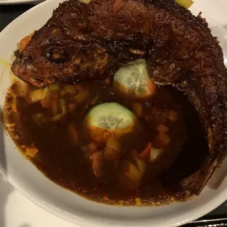 Organic Brown Stew Fish