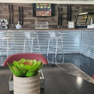 Counter area