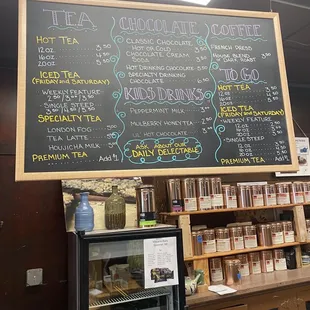 Many drink options.  Chocolate soda is a must