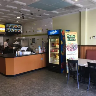 the interior of a restaurant