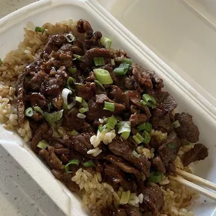 Steak Teriyaki Bowl $6.49