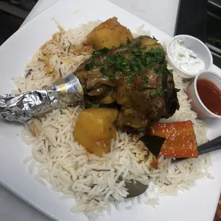 Lamb Shank / Lamb Kabsa