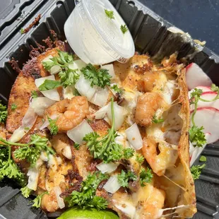 Shrimp tacos