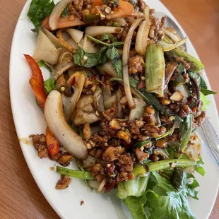 Pad kee mao (spicy)