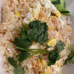 Crab fried rice
