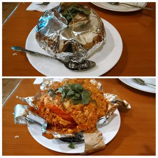 Steamed Curry Seafood