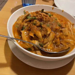 Panang chicken curry