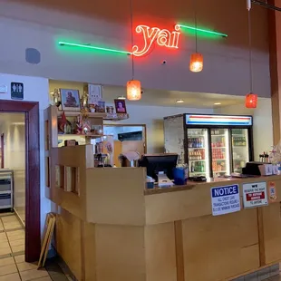 Register 2 Neon wall sign 3.09.23