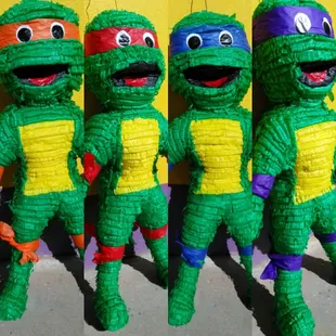 Teenage Mutant Ninja Turtle Piñatas!