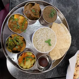 Nepali Thali Non Veg ( Dal Bhat )