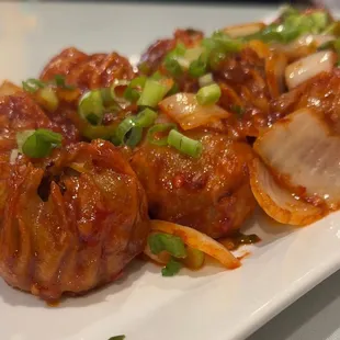 Chilli yak momo