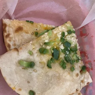 Cheese and Jalapeno Naan