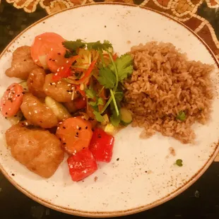 Honey chicken