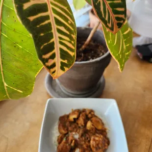 Chicken Curry   Boneless Chicken, garam masala, salt, cilantro, ginger-garlic paste, and yak n yeti curry masala